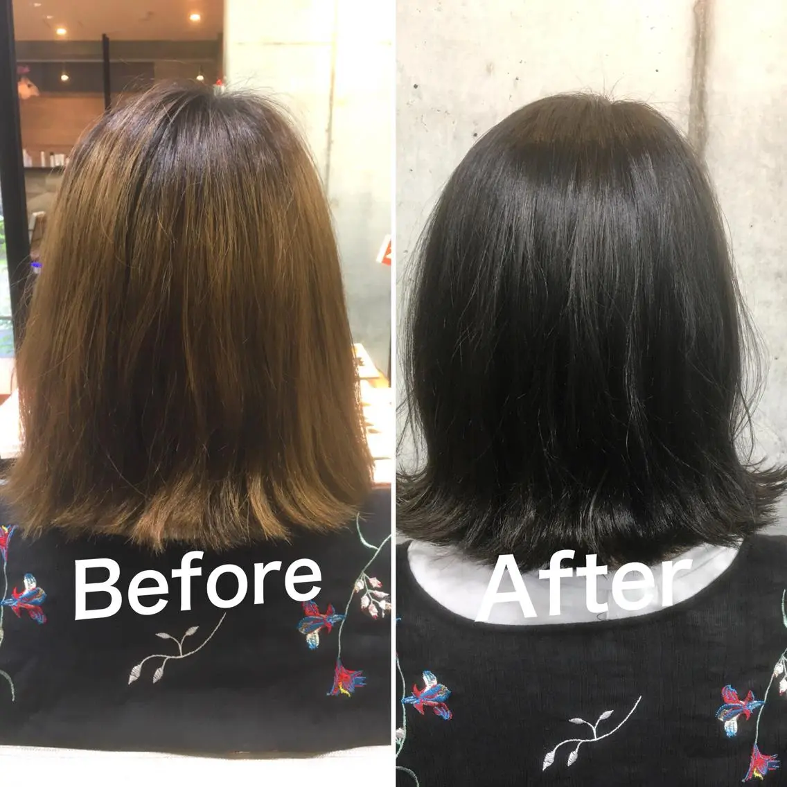 カラー アディクシーカラー オレンジ カット トリートメント 佐瀬竜矢PRIMAL /portのヘアスタイル