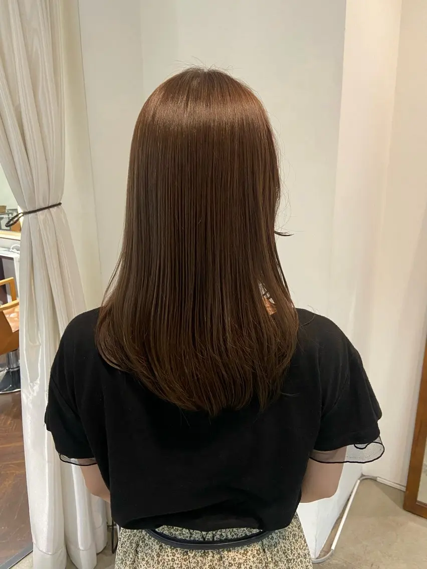 ロング まつ あみのヘアスタイル