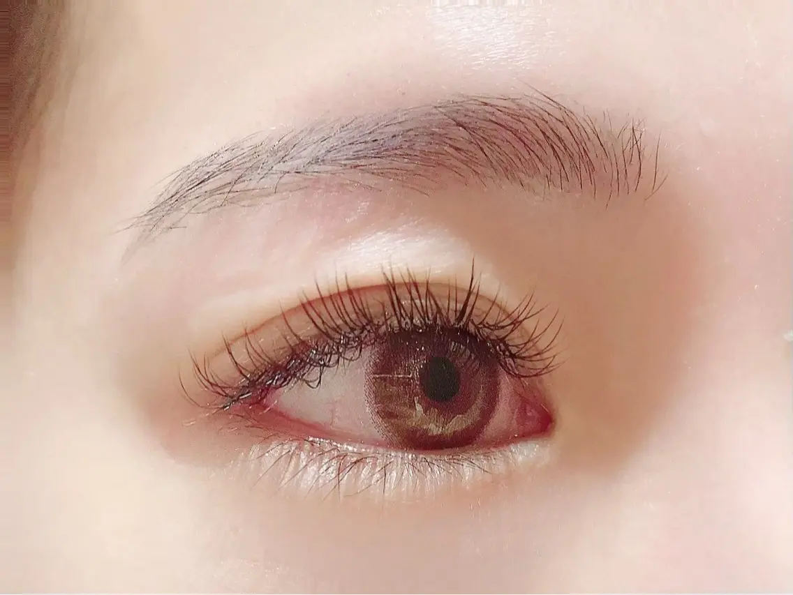 【自然なボリューム♪】フラットラッシュ120本＋アイシャンプー♪￥6160の写真