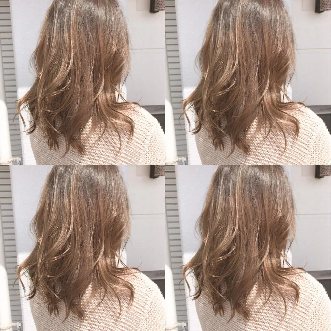 ミディアム カラー レイヤーカット匠 イソザキノリユキのヘアスタイル