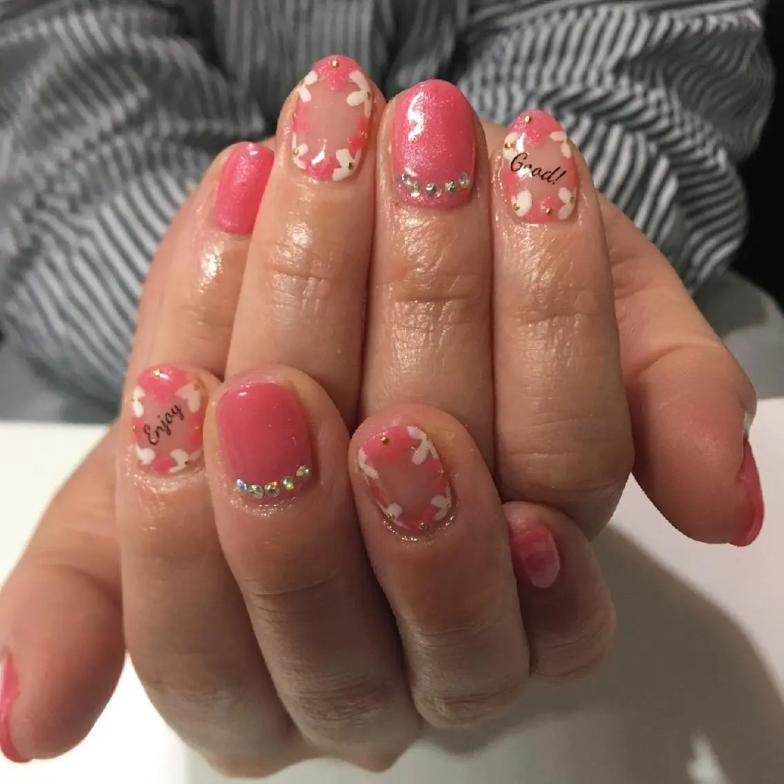 ネイル フラワーネイル 近藤 美春のネイルデザイン