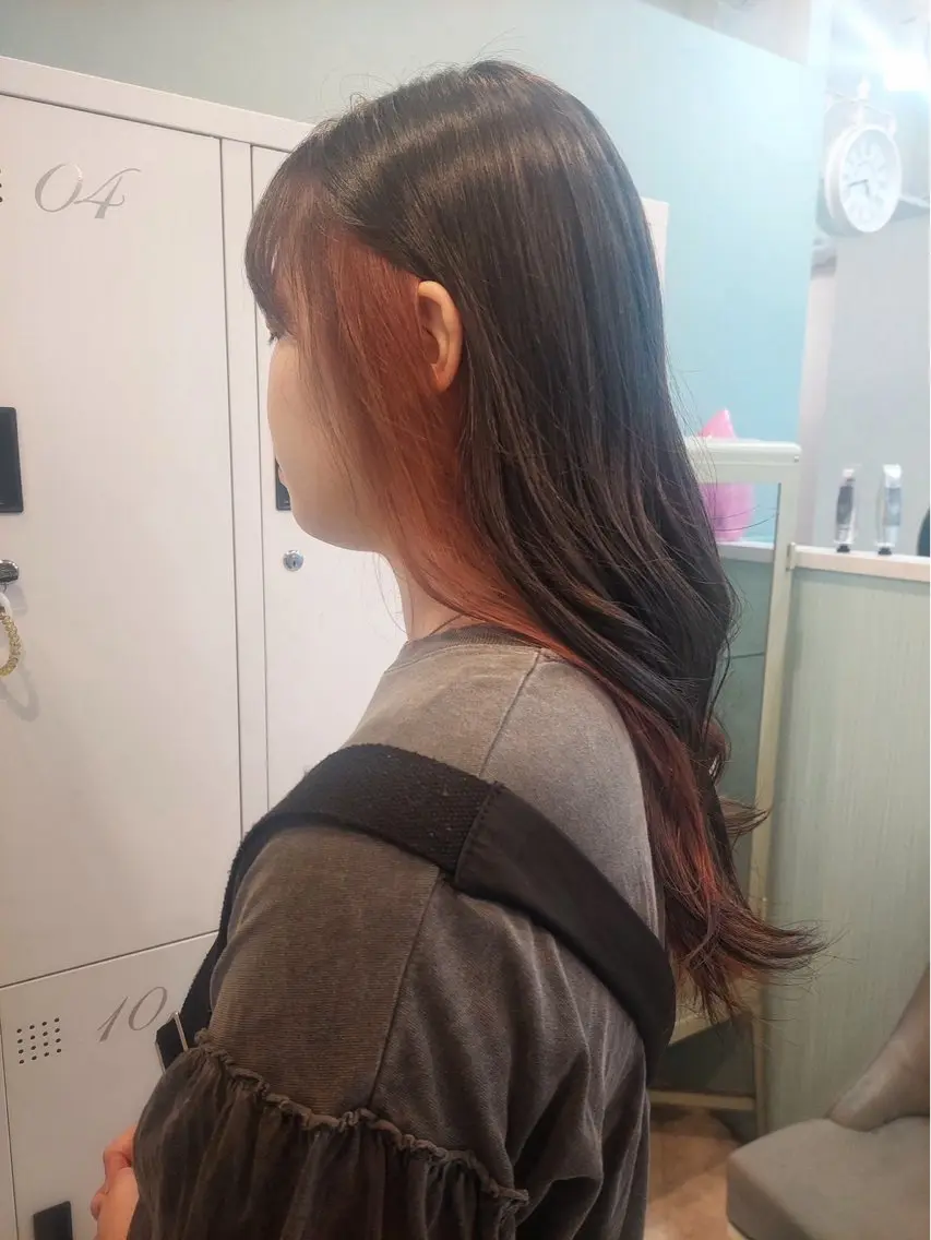 ロング カラー Agu hair 浅原 心のヘアスタイル