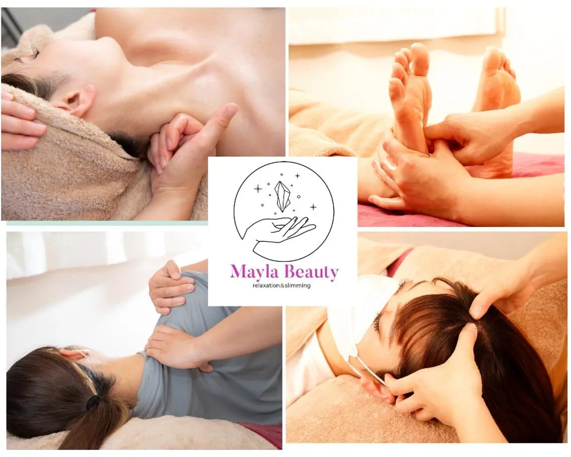 【🦄ずーっと仰向け🩷夢ごこち🎀】リフレ20分+オイルハンド15分+首肩デコルテ20分+ヘッド15分の写真