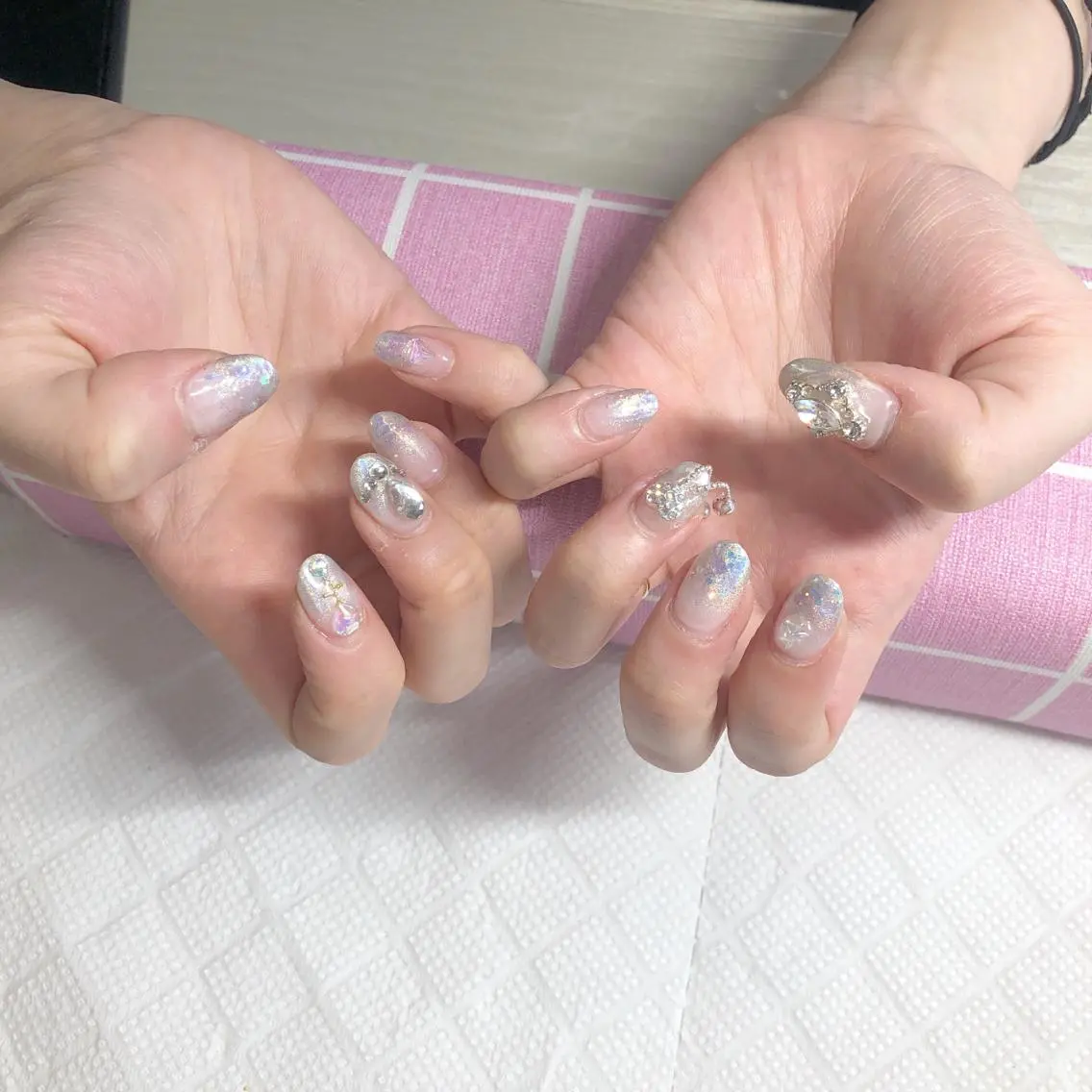 ネイル ハンドネイル I pinknail 韓国風·持ち込み専門のネイルデザイン