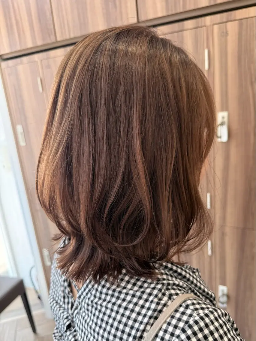 ミディアム カラー カット ヘアカラー .MANA. 【艶髪ロング】のヘアスタイル