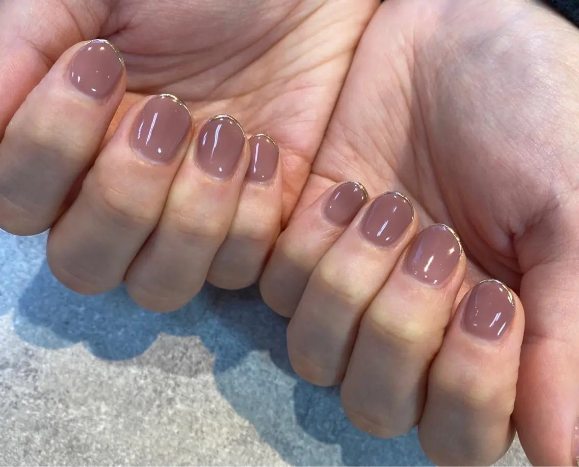 ネイル フレンチネイル ピンク ピンクベージュ ハンドネイル FASTNAIL PLUS 新宿店のネイルデザイン