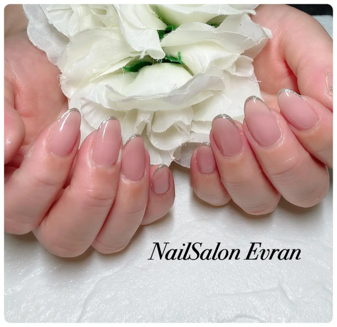 ネイル ラメ(グリッター) ハンドネイル Nail salon Evranのネイルデザイン