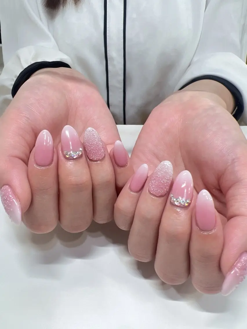 ミディアム B_Mila 水戸   萬城のネイルデザイン