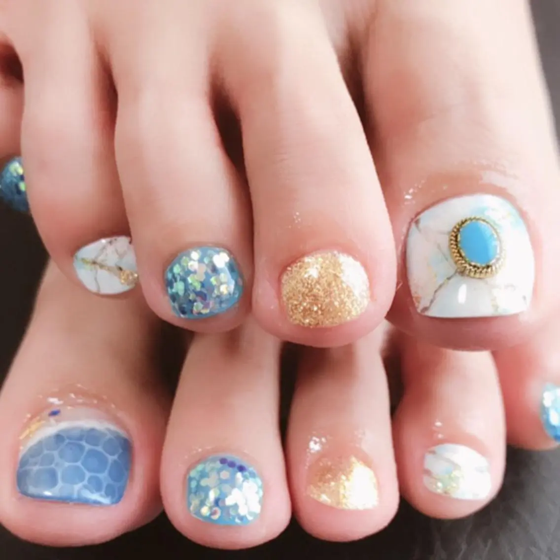 ネイル フットネイル Ｎail Ｓalon ertiのネイルデザイン