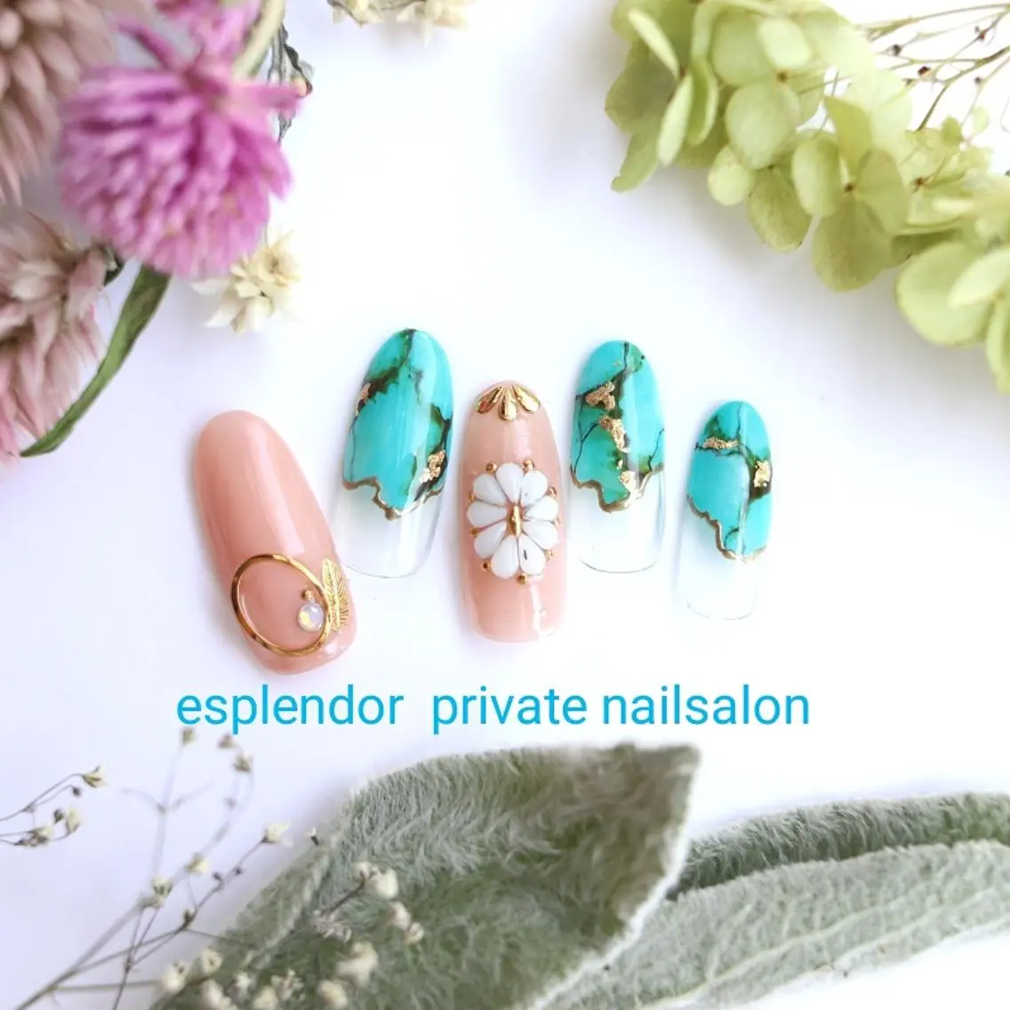 ネイル ハンドネイル ハンドケア esplendor  小野寺のネイルデザイン