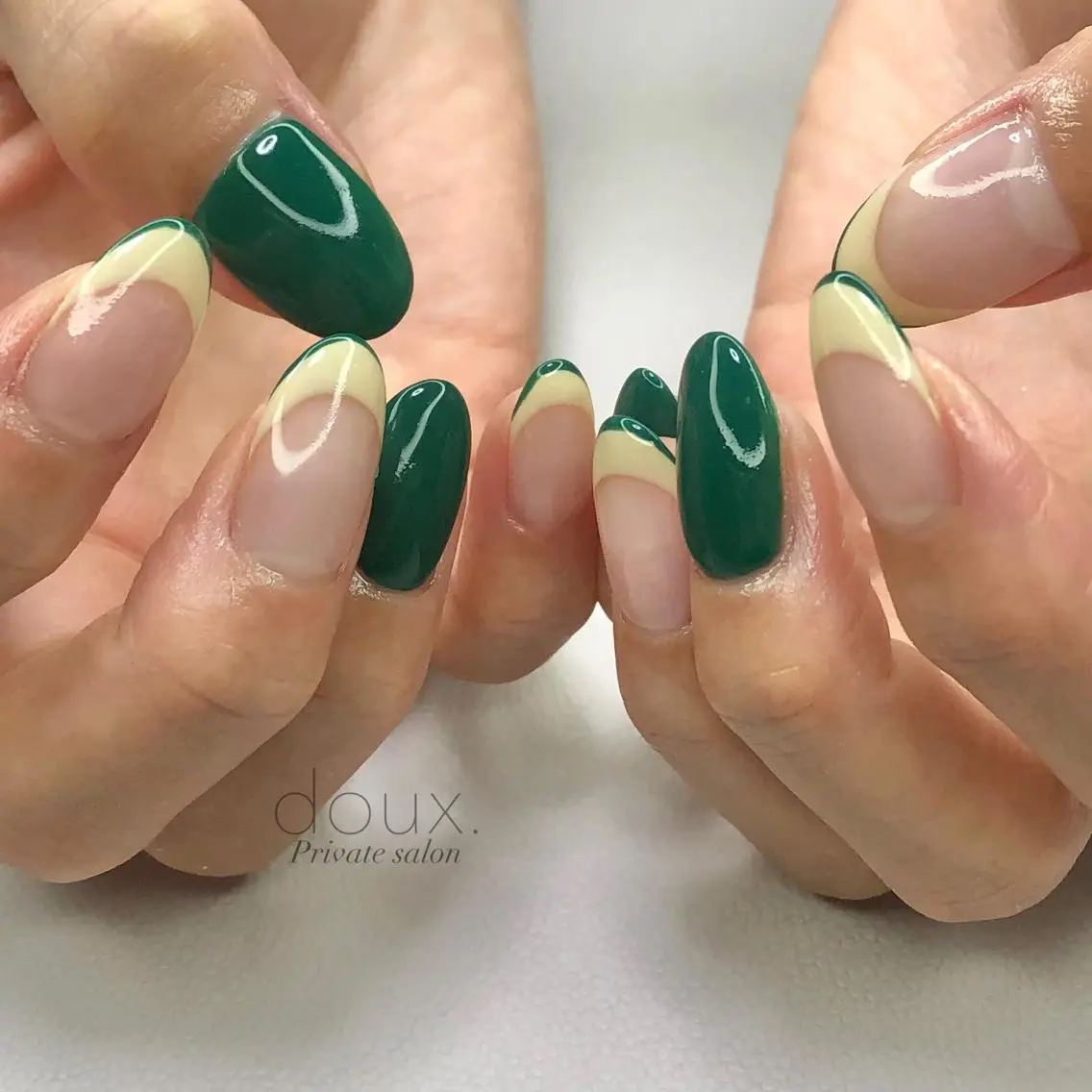 ネイル フレンチネイル doux. nailのネイルデザイン