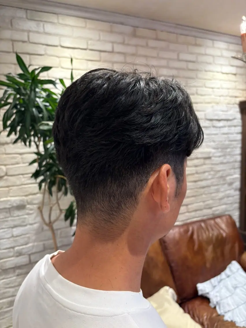 コールドパーマ＋カット（メンズ限定）の写真