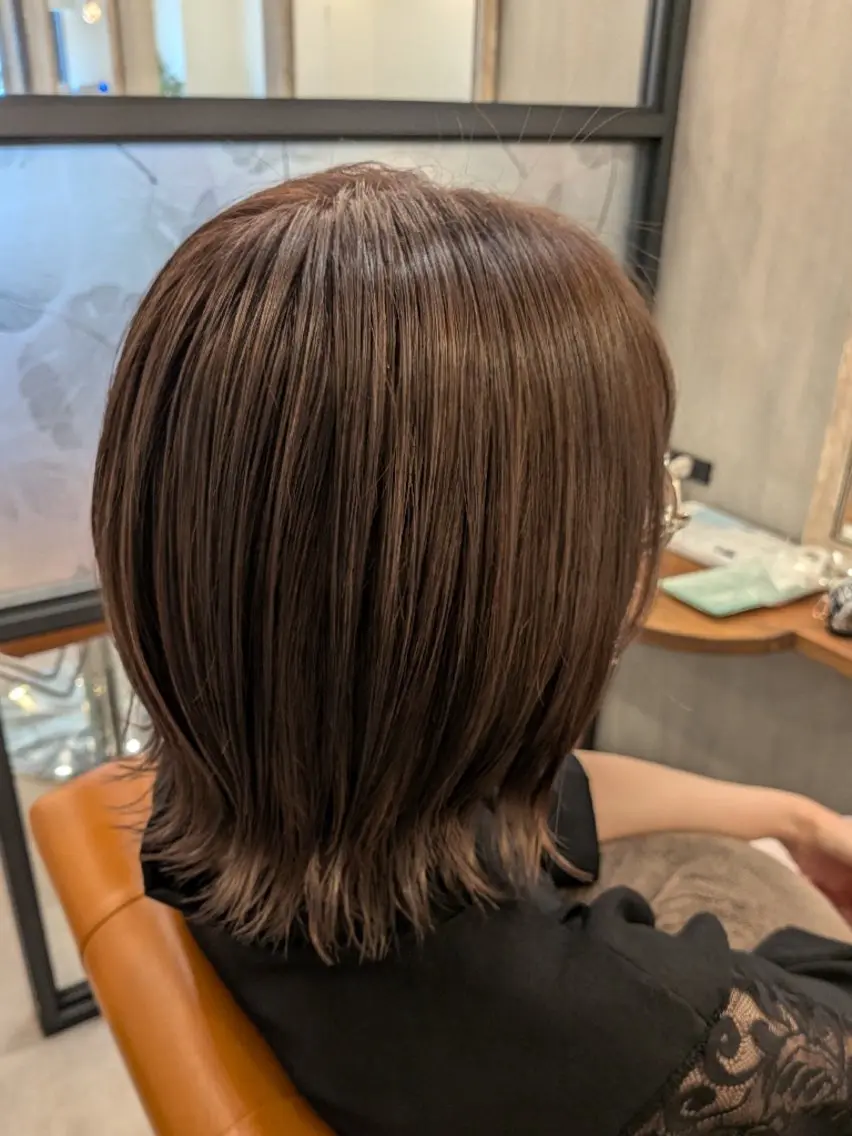 カラー ミディアム hair＆make Lokahi リホのヘアスタイル