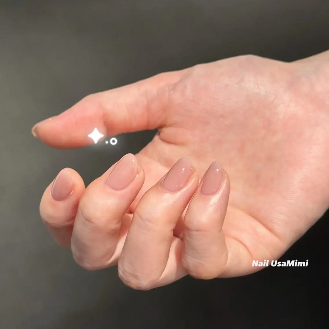 ネイル ハンドネイル 本町NailUsaM imi MOMOKAのネイルデザイン