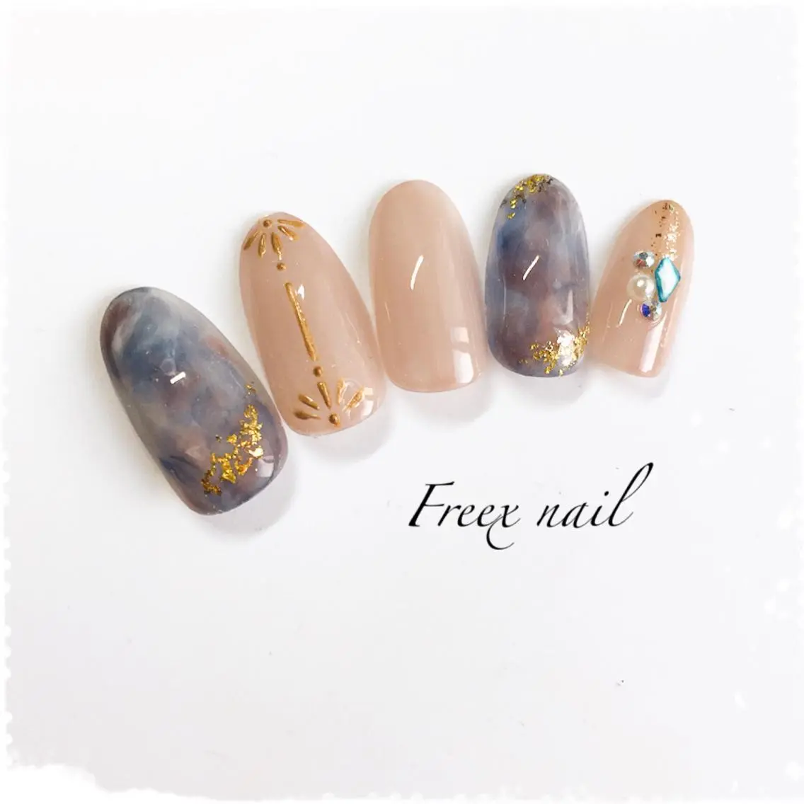 ネイル ニュアンスネイル freex nail /ニュアンス/個性派のネイルデザイン