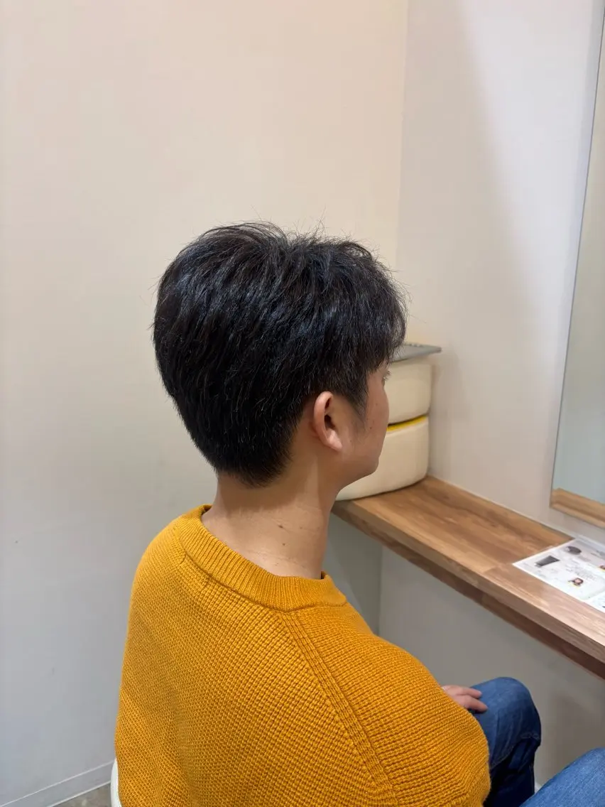 メンズ メンズパーマ 佐藤 優里のヘアスタイル