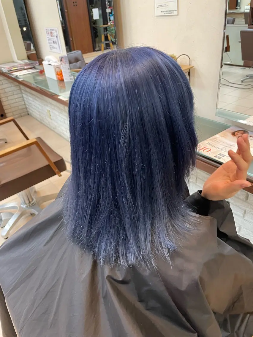 ミディアム カラー 北林 秀悟のヘアスタイル