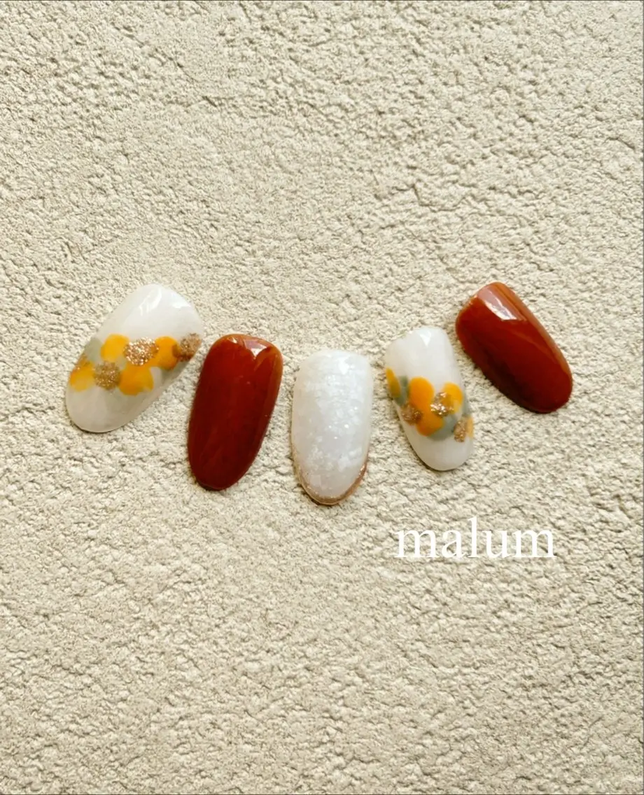 ネイル ハンドネイル malum nailのネイルデザイン