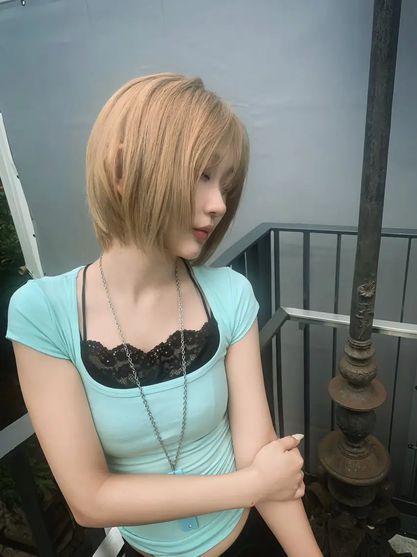 ショート カラー ヘアカラー トリートメント y2k/レイヤー shunのヘアスタイル