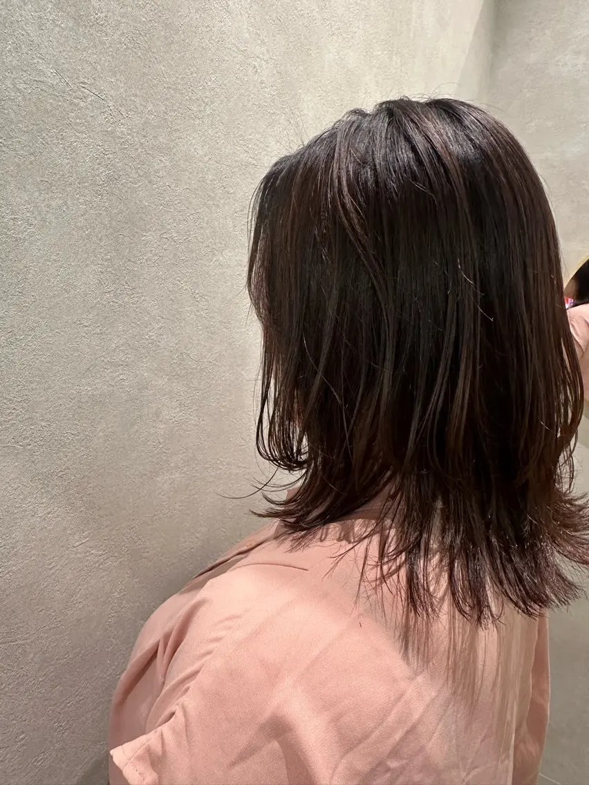 ミディアム カット トリートメント 小寺 唯希のヘアスタイル