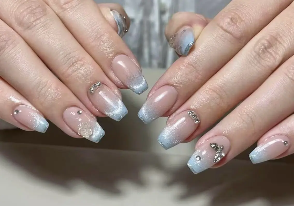 ネイル アートネイル べっ甲ネイル チークネイル 成人式 長さ出し ハンドネイル ハンドケア For you. Nail Salonのネイルデザイン