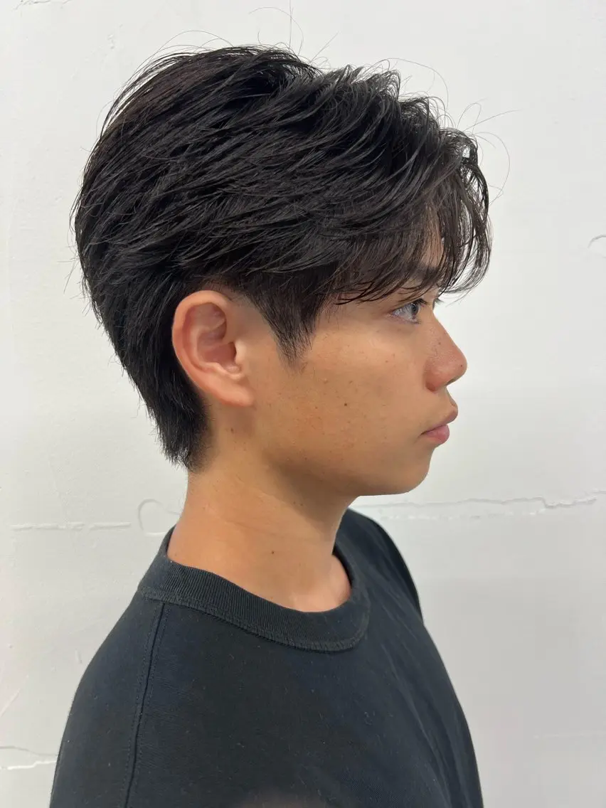 パーマ メンズ メンズヘア Hikaruのヘアスタイル