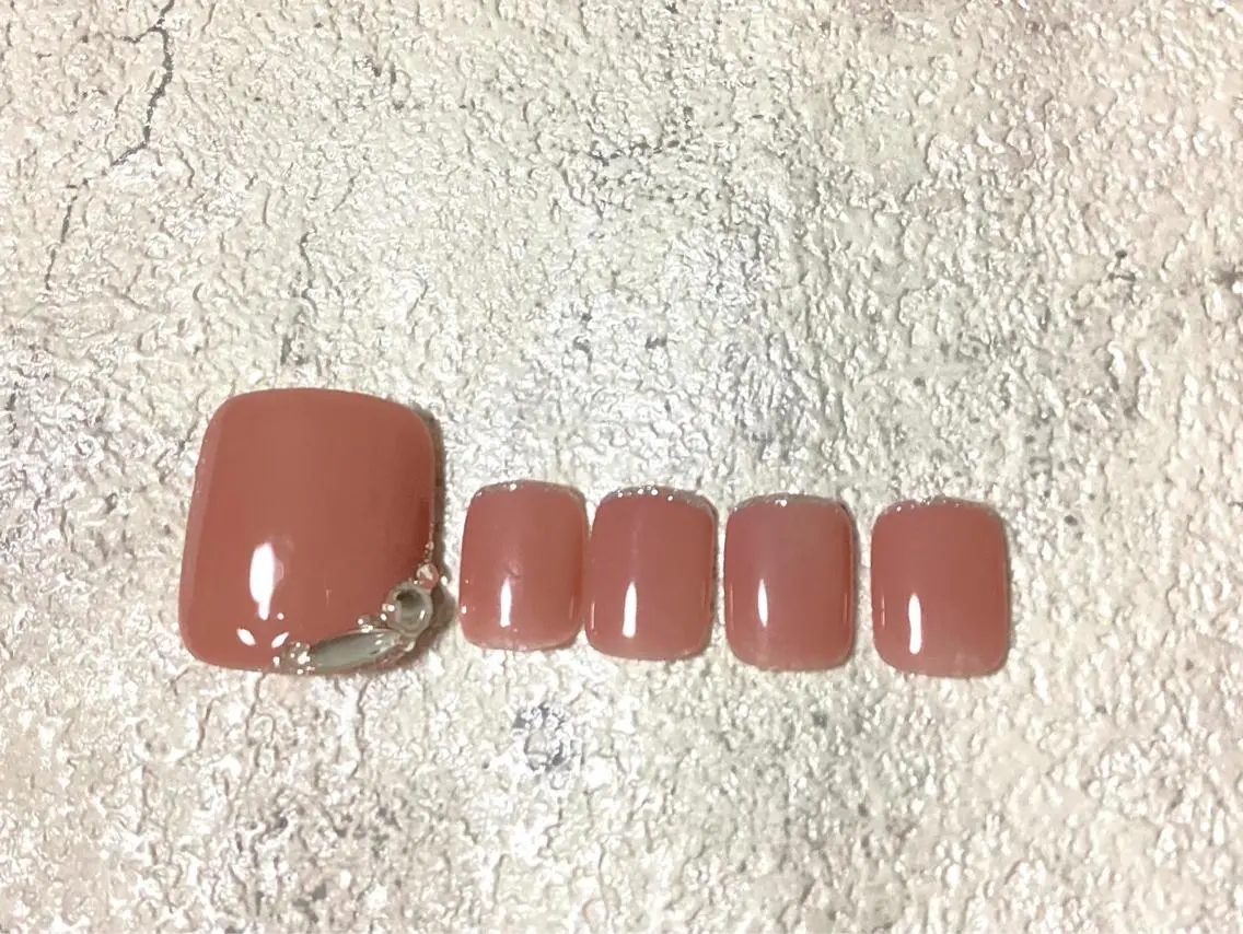 ネイル オーロラネイル フラワーネイル フットネイル フレンチネイル ジェルネイル mogunail &blowのネイルデザイン