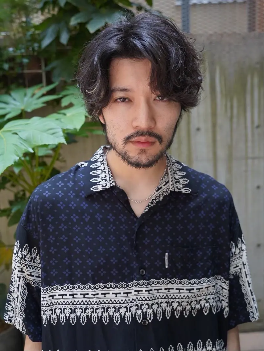 カラー パーマ メンズ パーマ特別価格🔥 宇宙のヘアスタイル