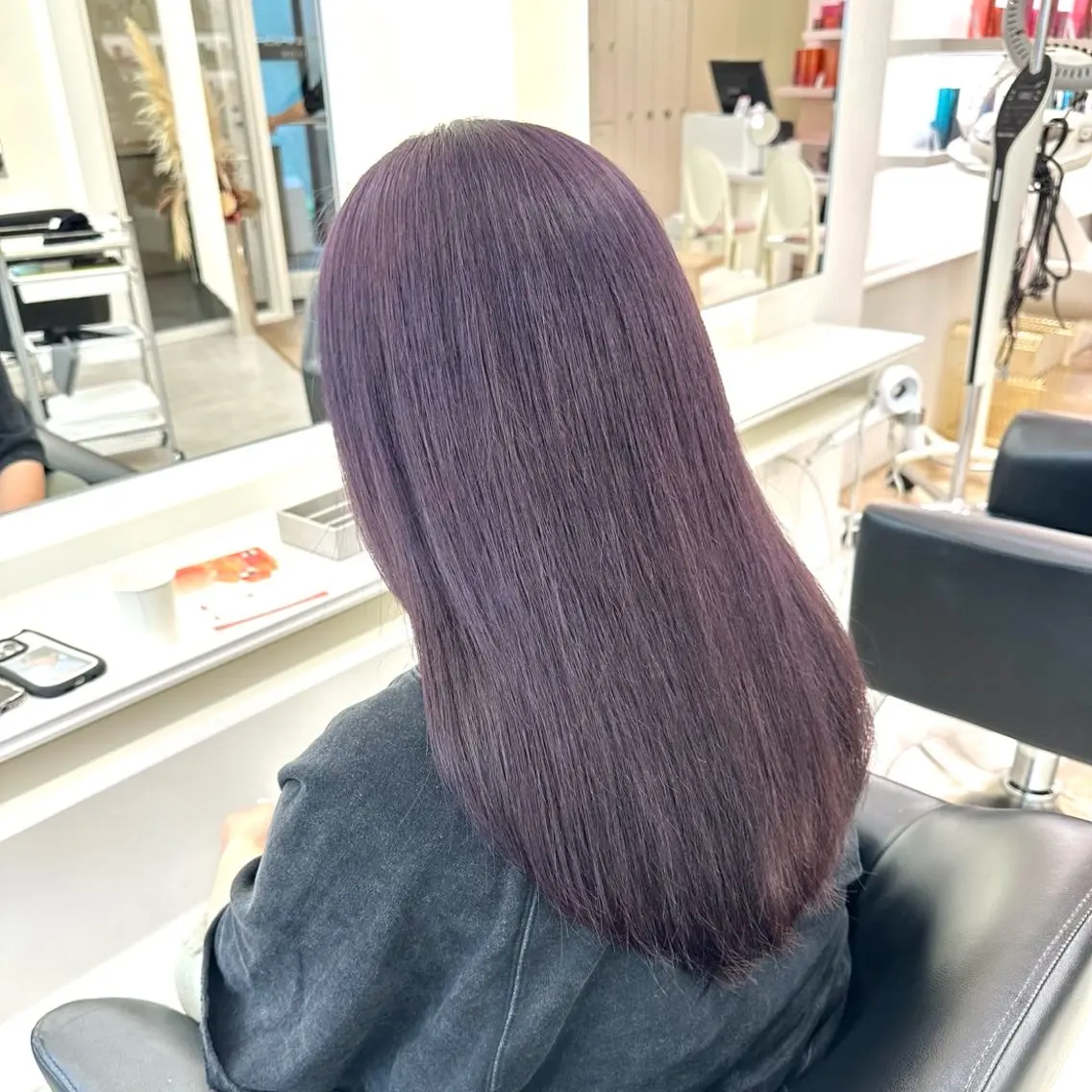 ロング カラー ヘアカラー ParveMix 楠本結菜💟のヘアスタイル