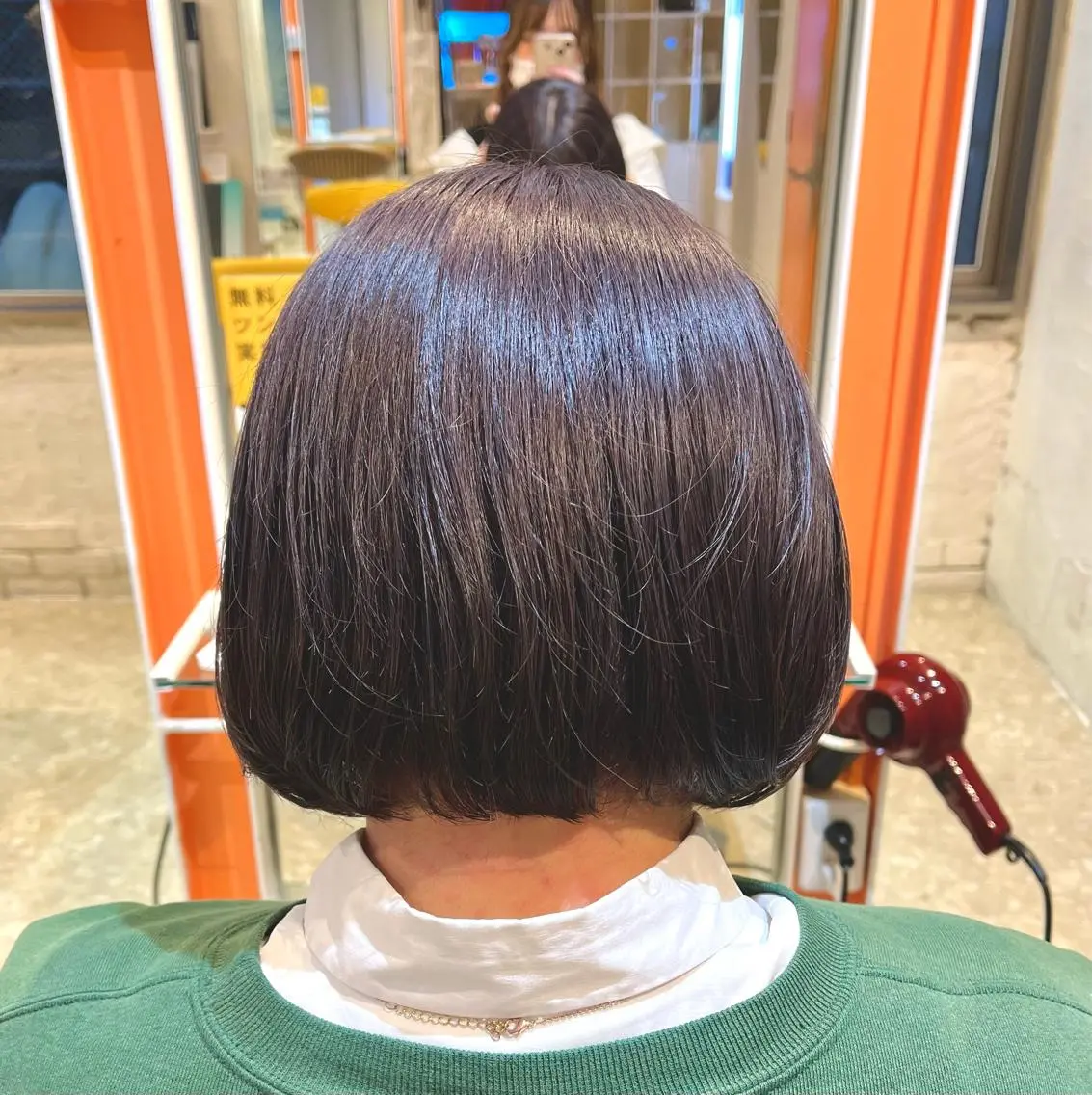 ミディアム カラー ヘアカラー うしだ かおるのヘアスタイル