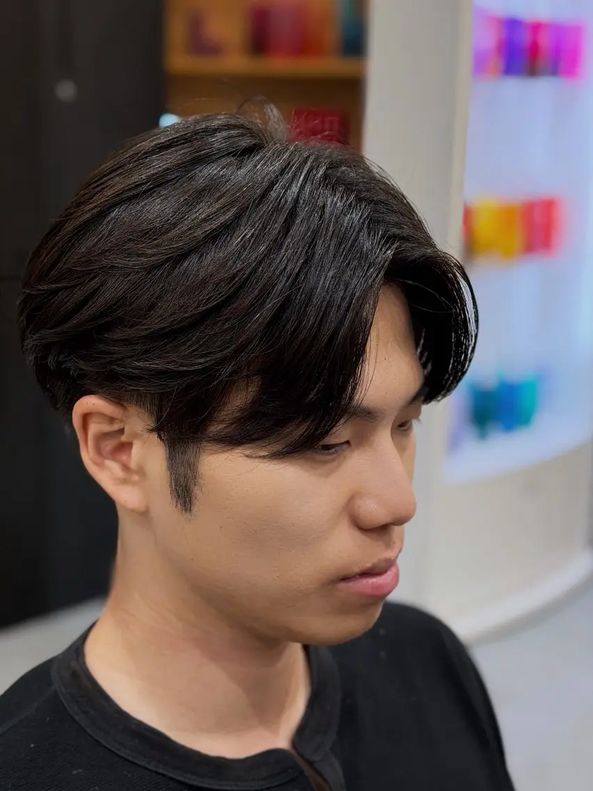 ミディアム メンズ ボブ/ ショート✂︎ メンズカットのヘアスタイル