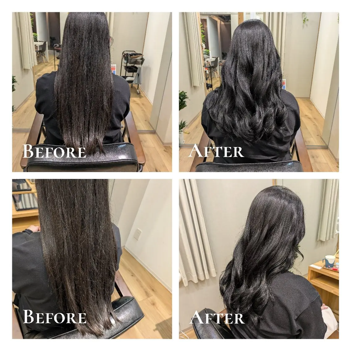 カラー ロング ブリーチ ブラウンカラー トリートメント カット ヘアカラー トリートメント 有馬 葵のヘアスタイル
