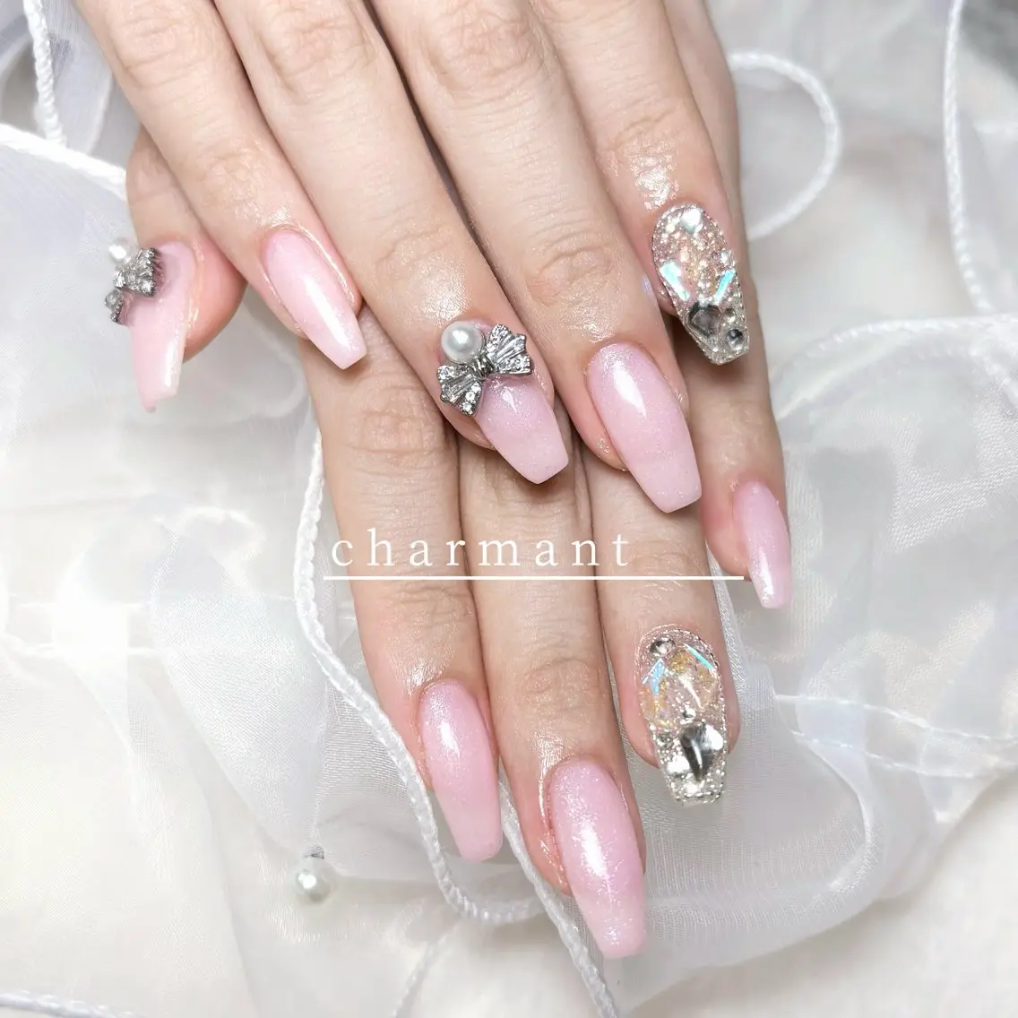 ネイル ハンドネイル charmant momokaのネイルデザイン