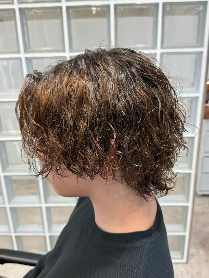 パーマ メンズ メンズブリーチ メンズパーマ カット パーマ トリートメント 【fifth】渡部 永遠のヘアスタイル