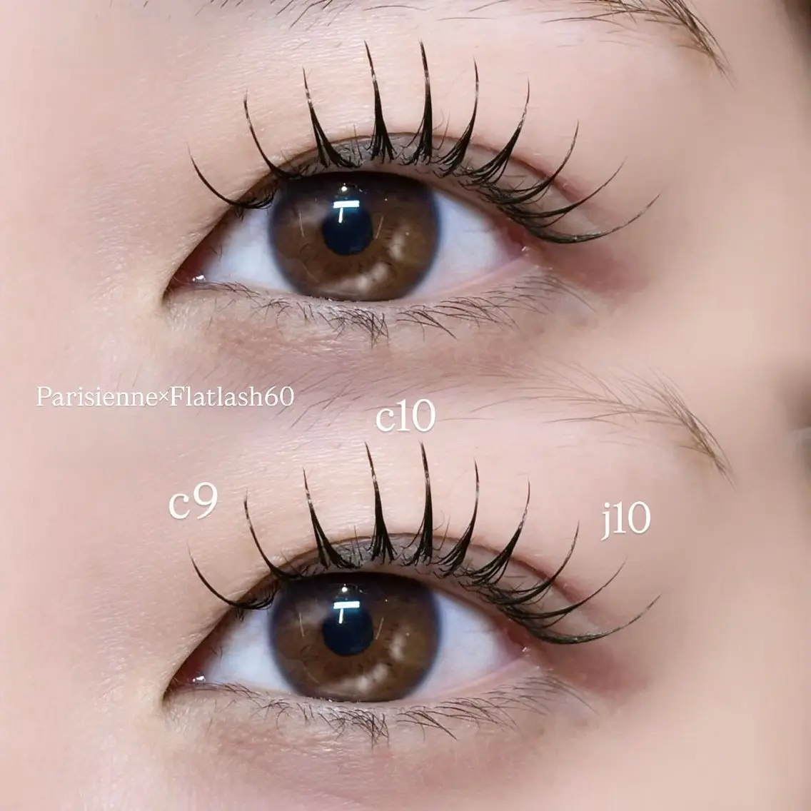 マツエク・マツパ フラットラッシュ パリジェンヌラッシュリフト eyelist🎀 FUCHIWAKIのマツエク・マツパデザイン