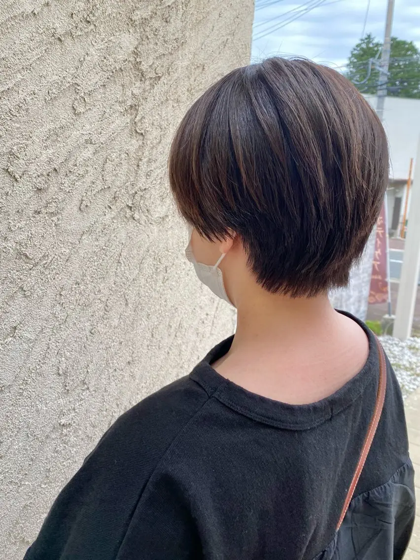 ショート ストカール✨ デジタルパーマ✨植松のヘアスタイル