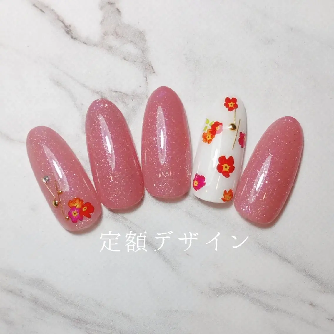 ネイル ハンドネイル 柴田 彩のネイルデザイン