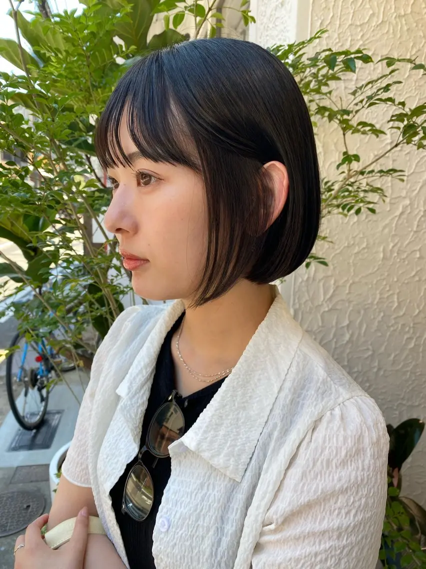 ショート カラー ボブ LOVESTOIKE 堂本のヘアスタイル