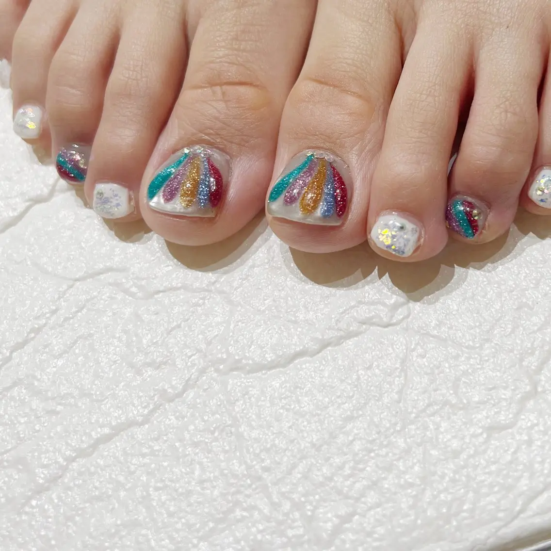ネイル フットネイル CARIS nailはづきのネイルデザイン