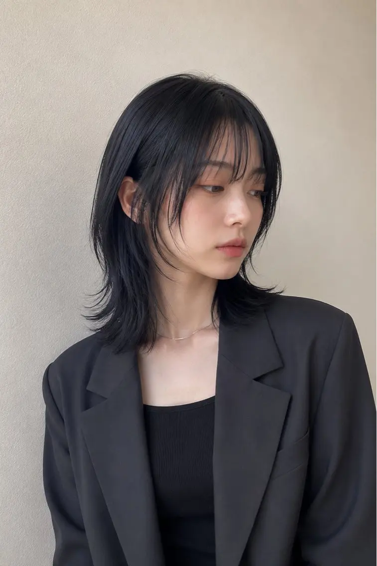 ミディアム 新宿 透明感カラー /髪質改善 葛西夏海のヘアスタイル