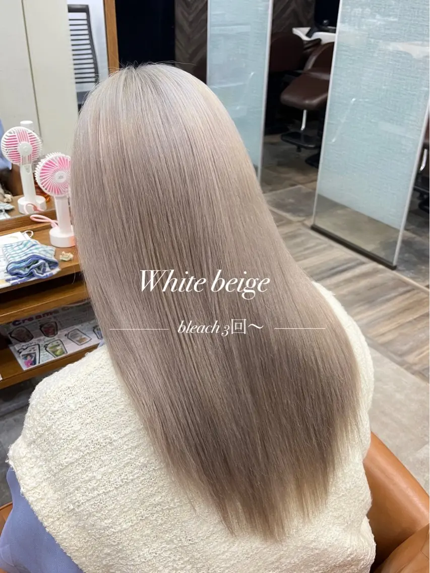 ロング カラー ayane 🩵のヘアスタイル