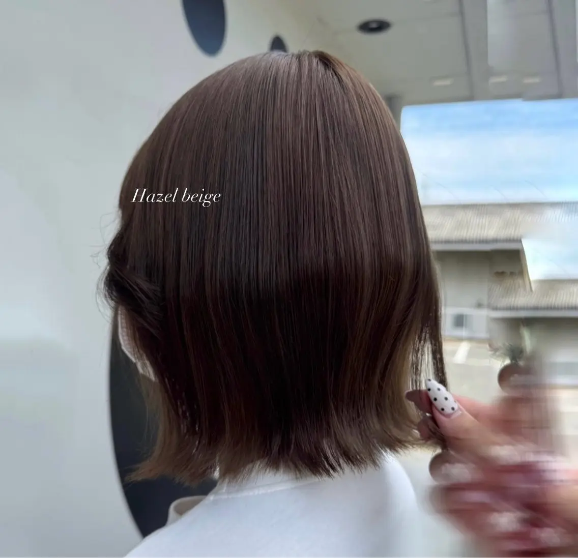 ショート カラー 透明感カラー カット ヘアカラー カノエ下関熊野店 ／RANAのヘアスタイル
