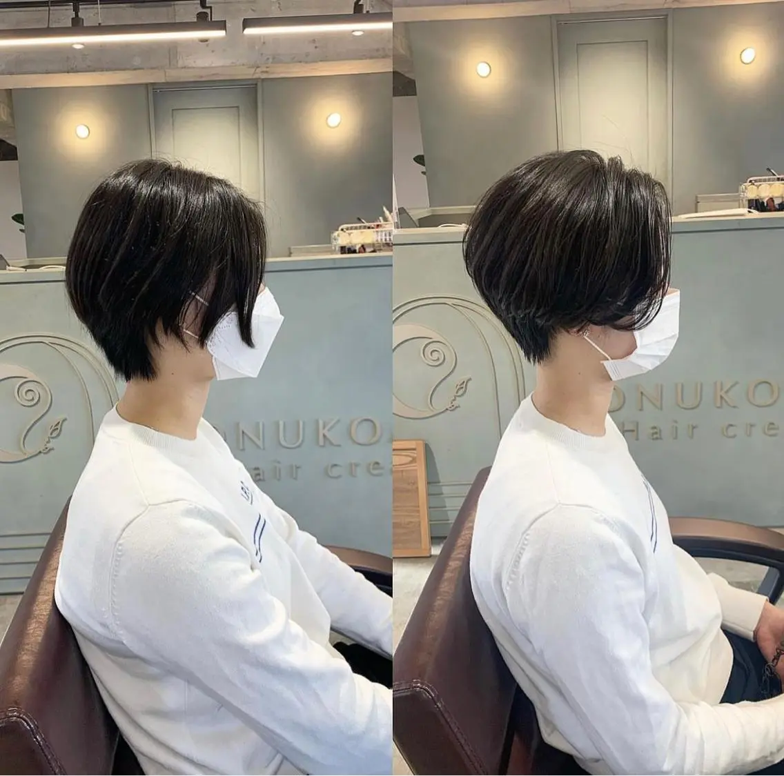 ショート ヘアアレンジ 七原 海夕のヘアスタイル