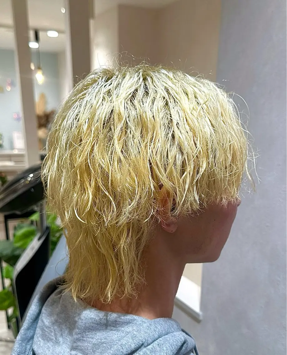 パーマ メンズ メンズブリーチ メンズパーマ 髪質改善 カット パーマ ユージ ✂︎ カット／パーマ特化のヘアスタイル