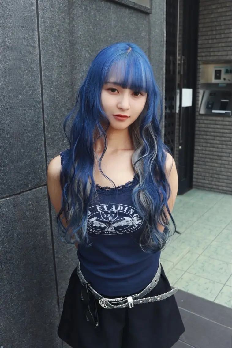 ロング カラー カット ヘアカラー トリートメント ヘアセット 🧡色落ちまで2度 楽しめる🧡ヨシキのヘアスタイル