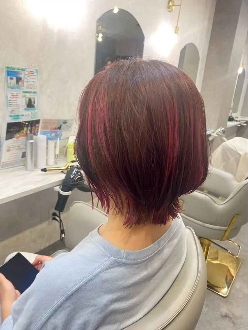 ショート ラゾアミスタ🕊 さとう ななほのヘアスタイル