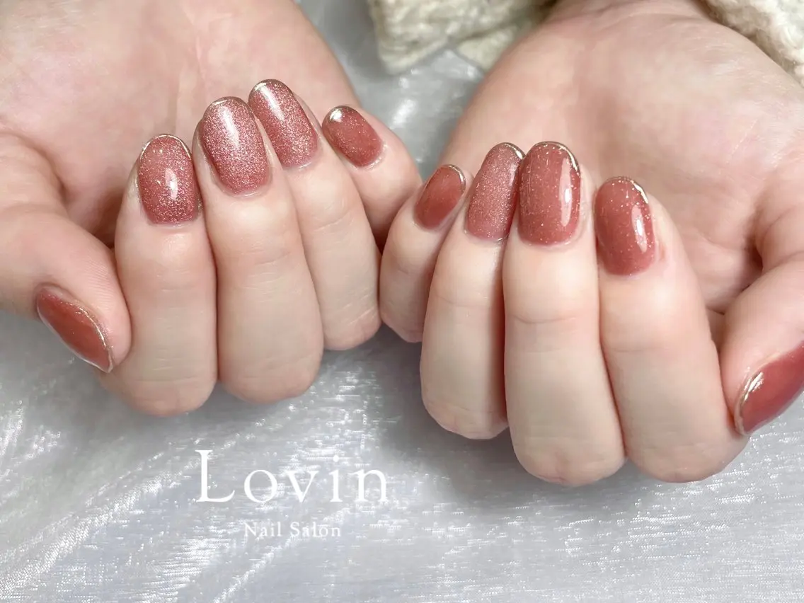 ネイル フレンチネイル ジェルネイル マグネットネイル ミラーネイル オフィスネイル k-two nailのネイルデザイン