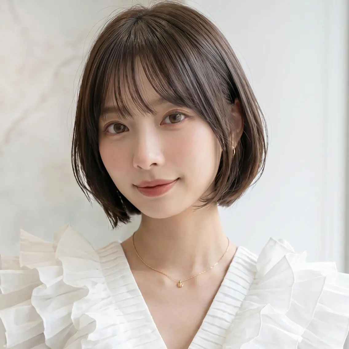 ショート 似合わせ✨透明感🫧 佐藤優斗のヘアスタイル