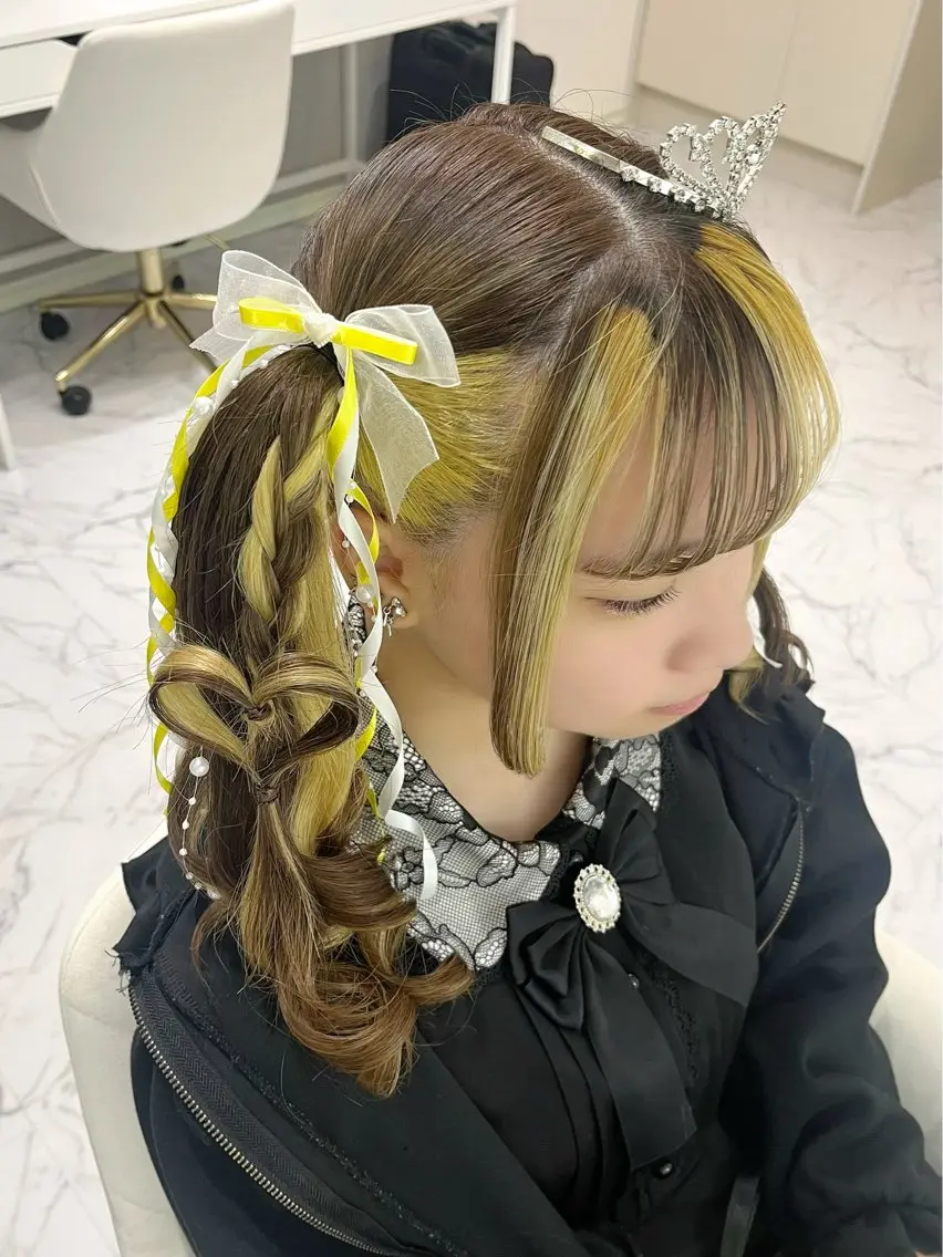 ロング ヘアアレンジ ヘアセット専門店 Rのヘアスタイル