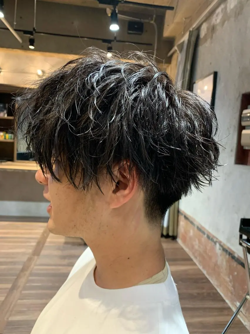 骨格矯正カット＋アイロン風パーマ＋トリートメントの写真